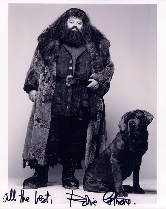 Robbie Coltrane autograph