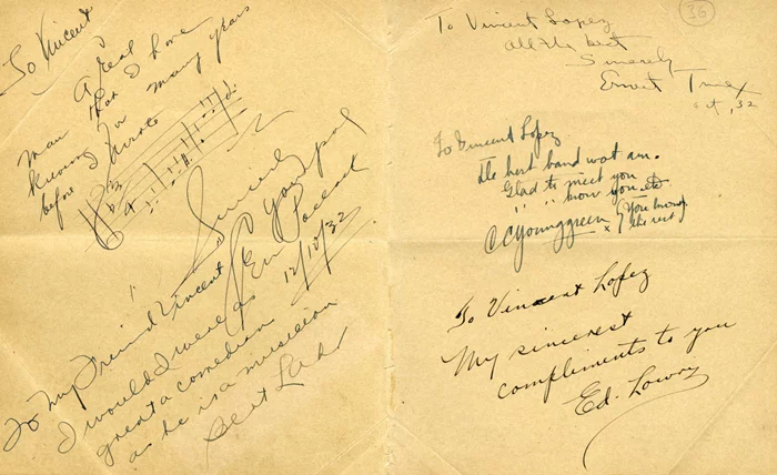 Bert Lahr autograph