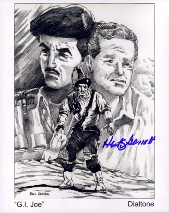 Hank Garrett autograph