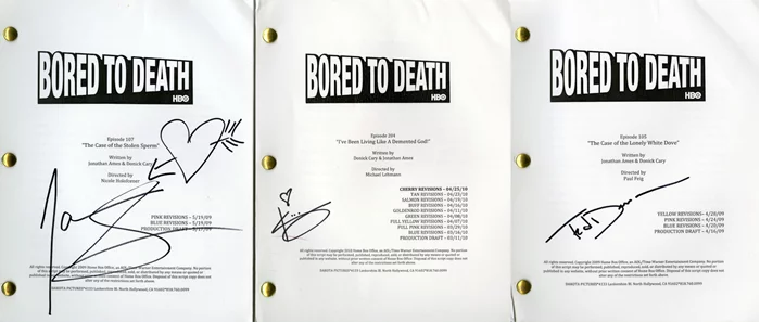 Bored To Death autograph