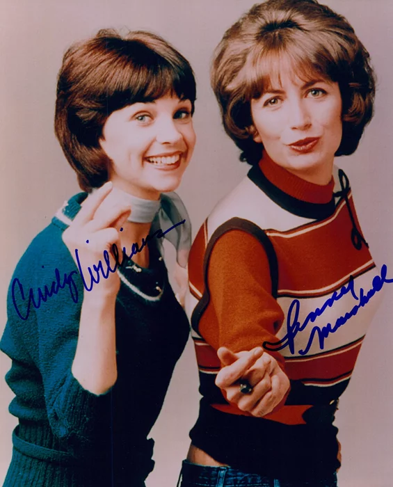 Laverne & Shirley autograph