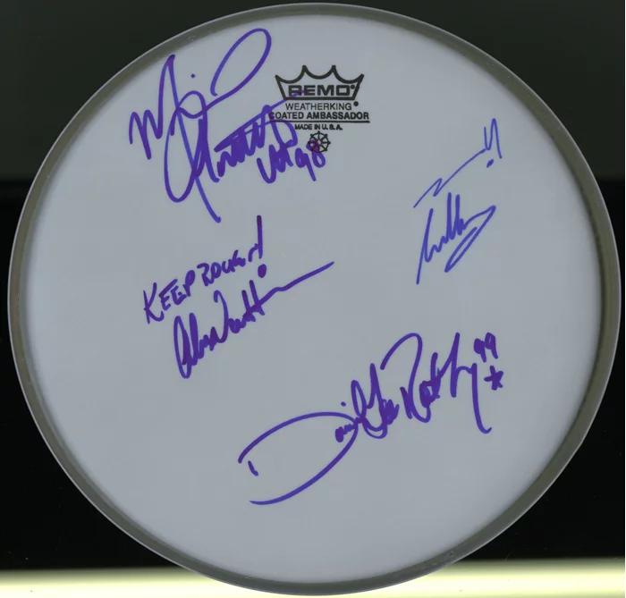 Van Halen autograph