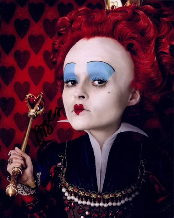 Helena Bonham Carter autograph