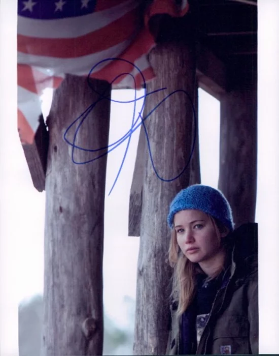 Jennifer Lawrence autograph