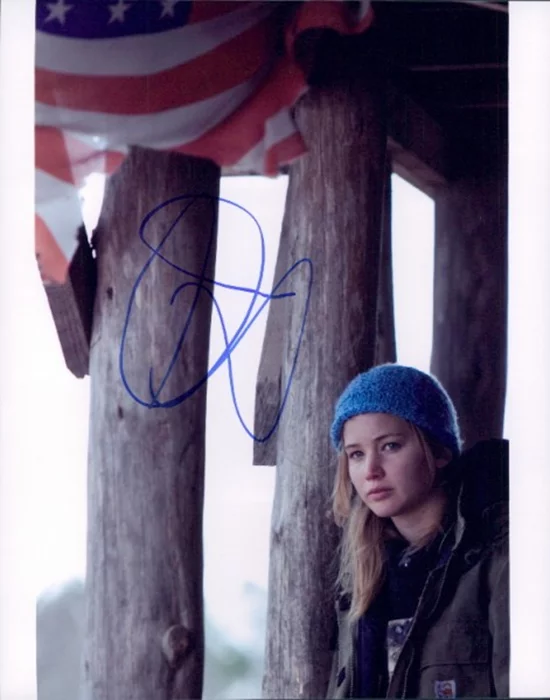 Jennifer Lawrence autograph