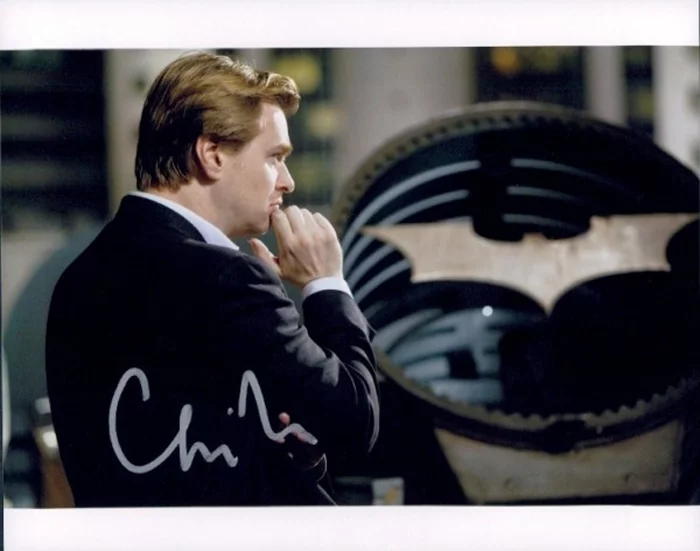 Christopher Nolan autograph