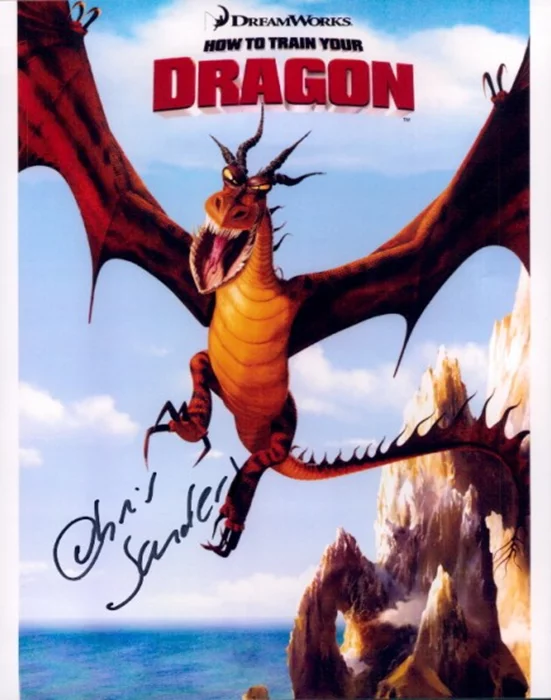 Chris Sanders autograph