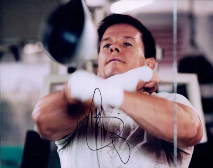 Mark Wahlberg autograph