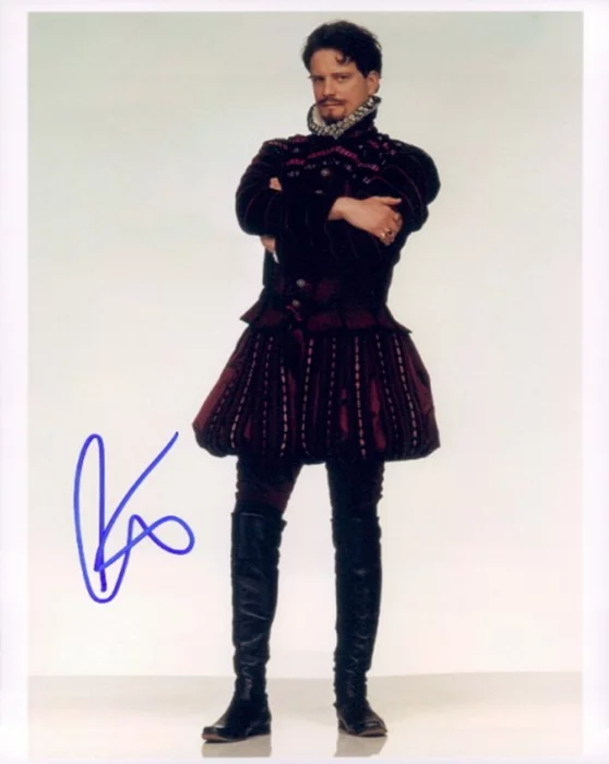 Colin Firth autograph