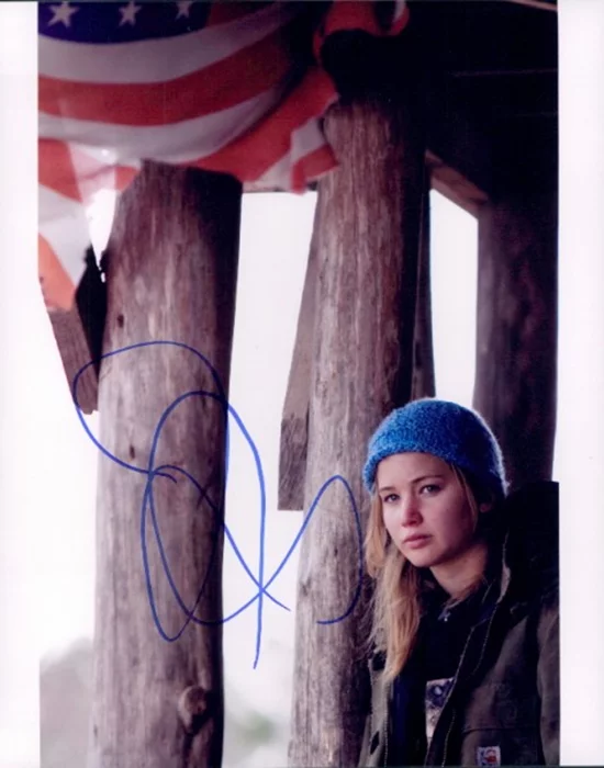 Jennifer Lawrence autograph