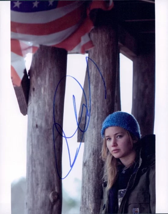 Jennifer Lawrence autograph