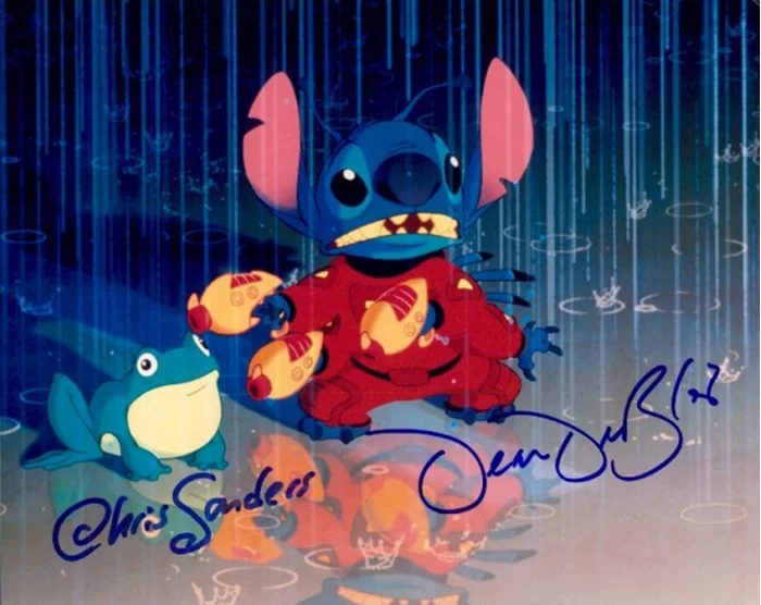 Lilo & Stitch autograph