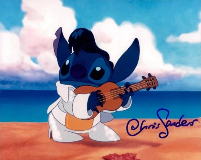 Chris Sanders autograph