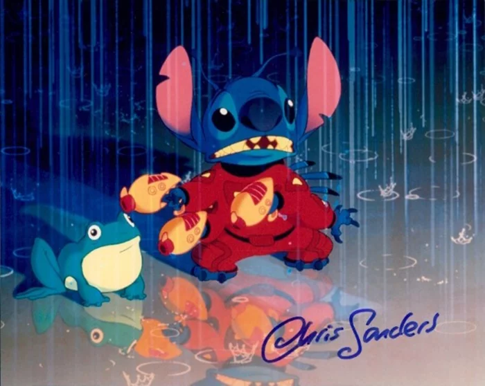 Chris Sanders autograph