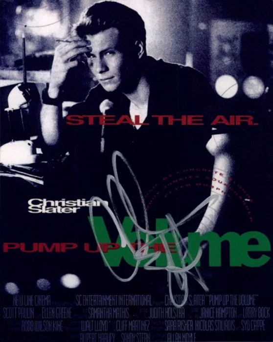 Christian Slater autograph