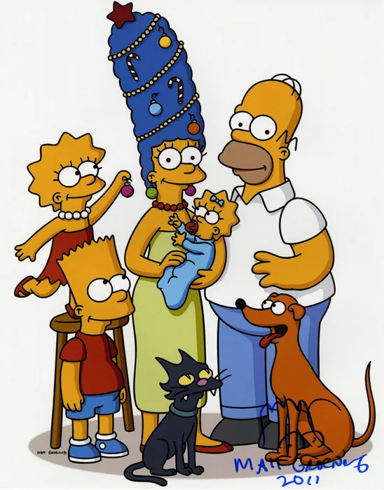 Matt Groening autograph