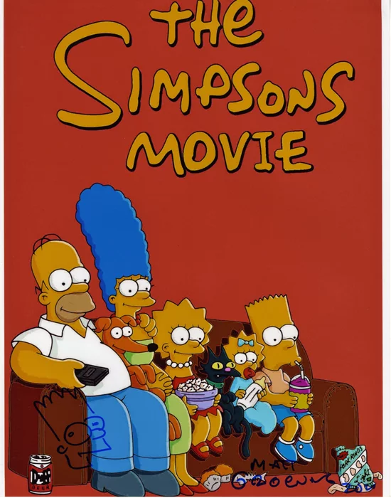Matt Groening autograph
