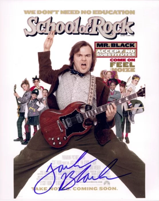 Jack Black autograph