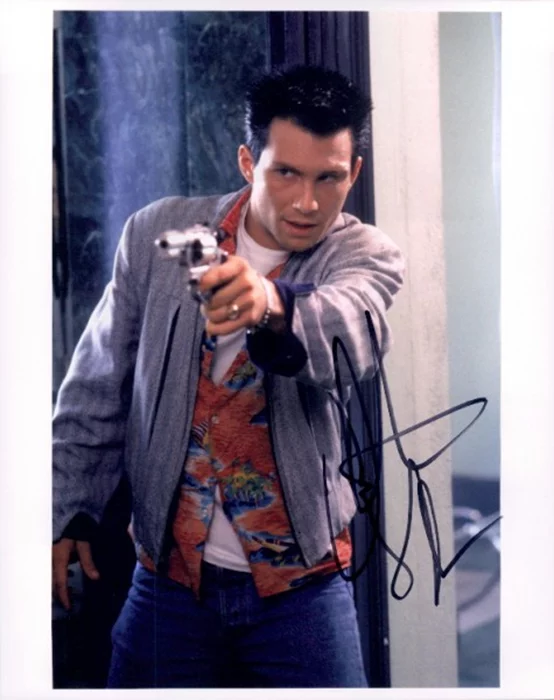 Christian Slater autograph