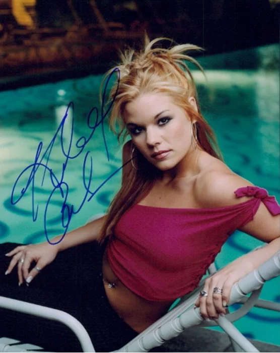 Kimberly Caldwell autograph