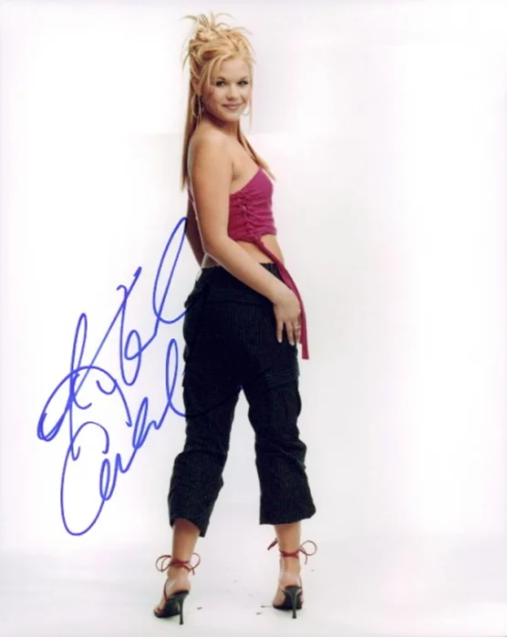 Kimberly Caldwell autograph
