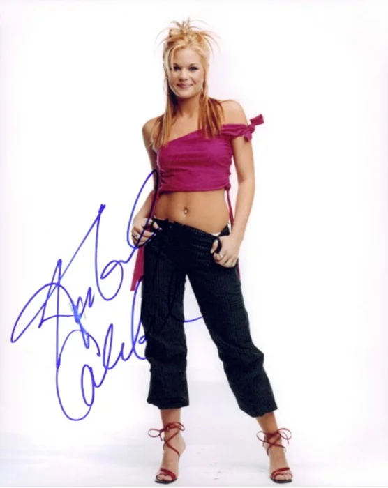 Kimberly Caldwell autograph