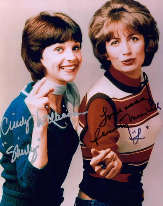Laverne & Shirley autograph