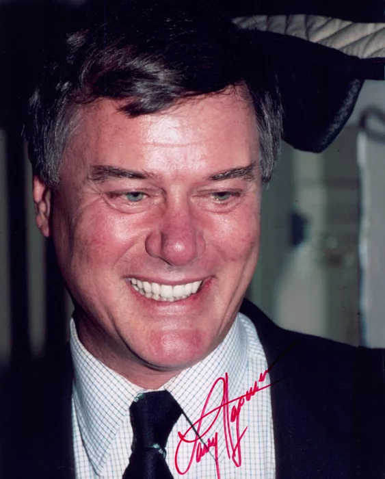 Larry Hagman autograph