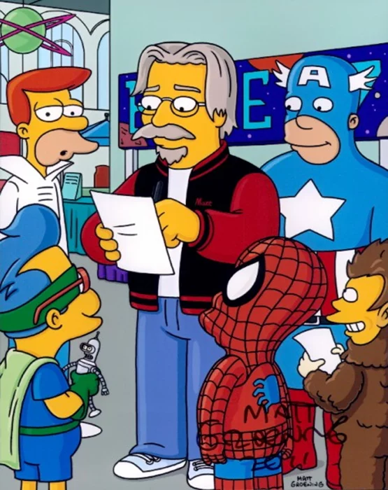 Matt Groening autograph
