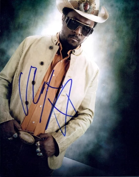 will.i.am autograph