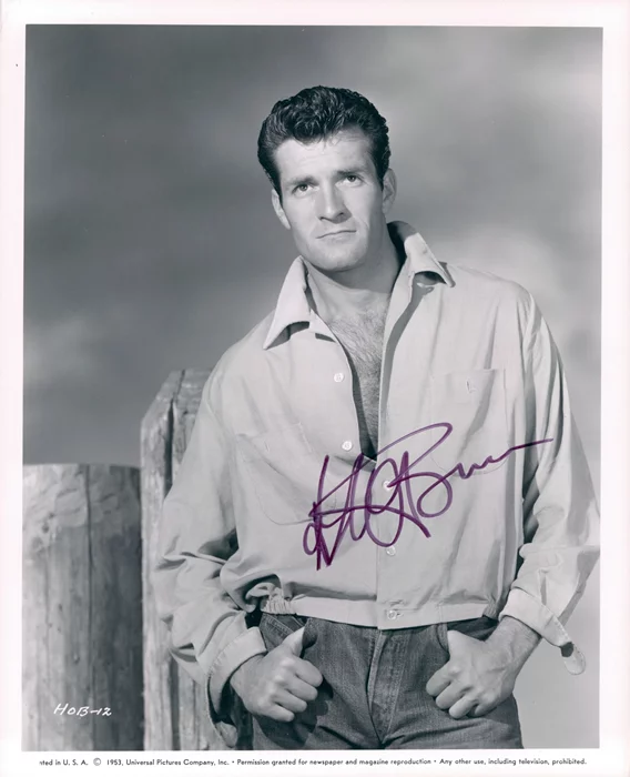 Hugh O'Brian autograph