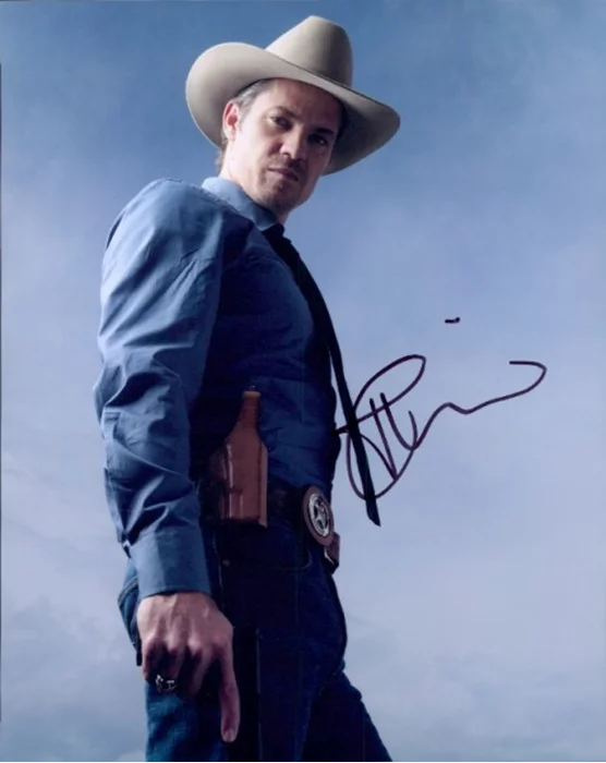 Timothy Olyphant autograph
