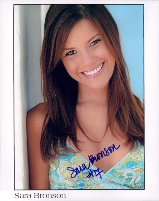 Sara Bronson autograph