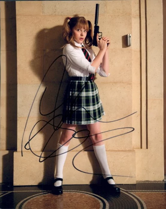 Chloe Moretz autograph