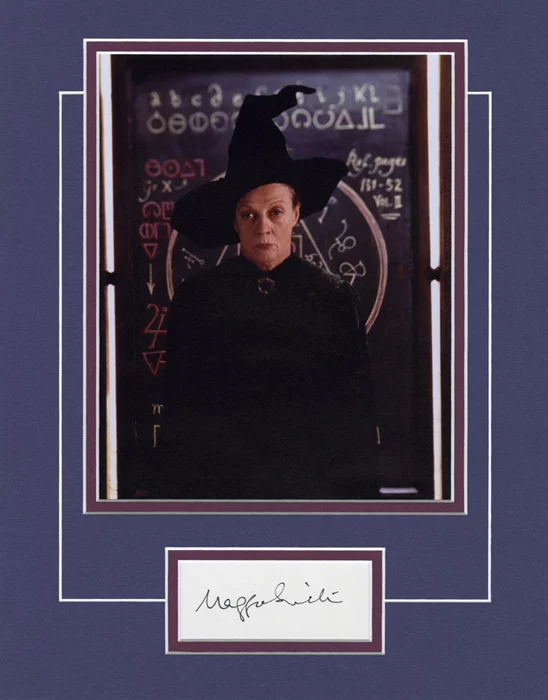 Maggie Smith autograph