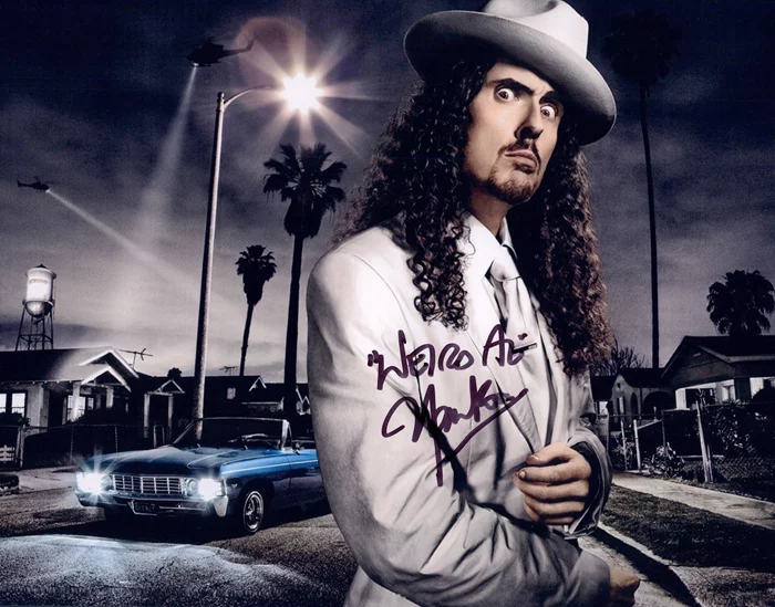Weird Al Yankovic autograph