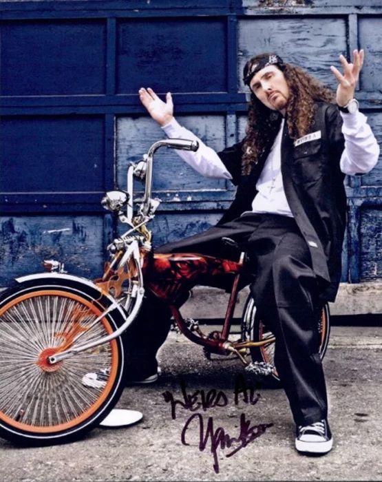 Weird Al Yankovic autograph