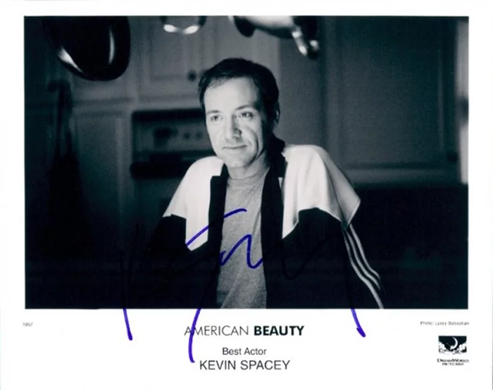 Kevin Spacey autograph