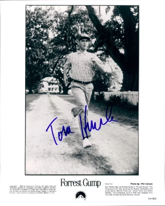 Tom Hanks autograph