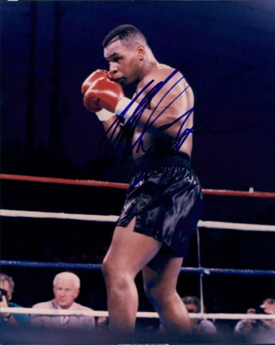 Mike Tyson autograph