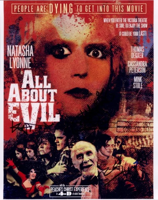 All About Evil  autograph