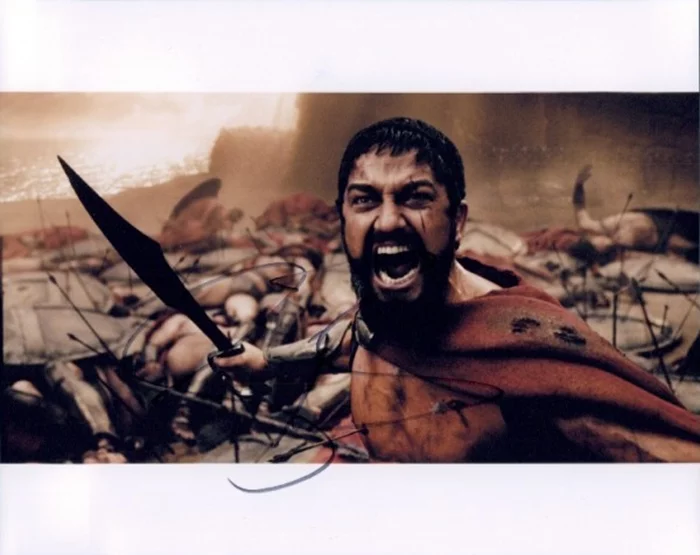 Gerard Butler autograph