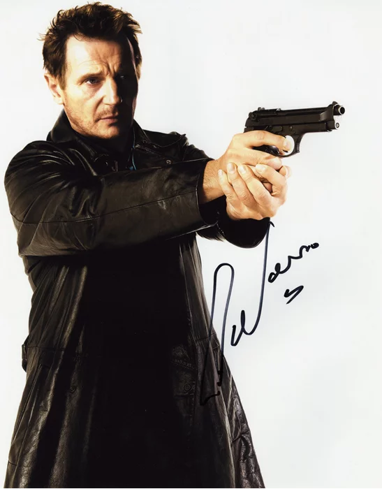 Liam Neeson autograph