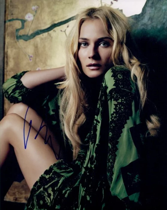 Diane Kruger autograph