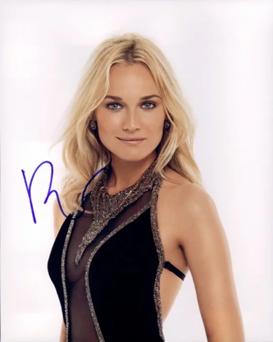 Diane Kruger autograph
