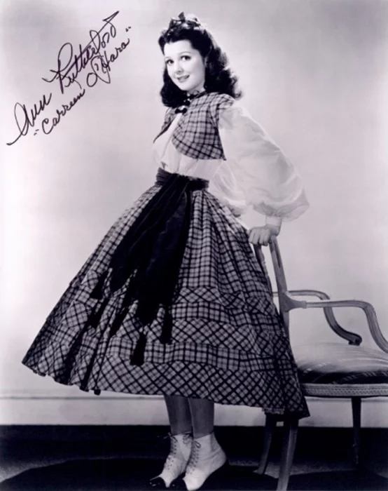 Ann Rutherford autograph
