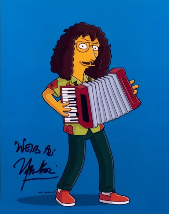 Weird Al Yankovic autograph