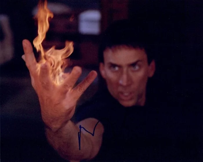 Nicolas Cage autograph