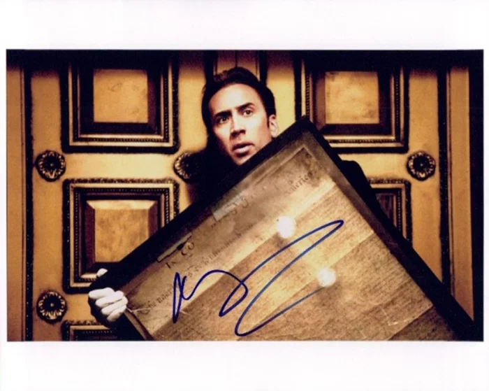 Nicolas Cage autograph