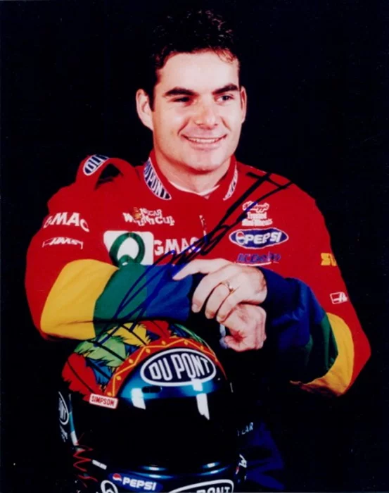 Jeff Gordon autograph